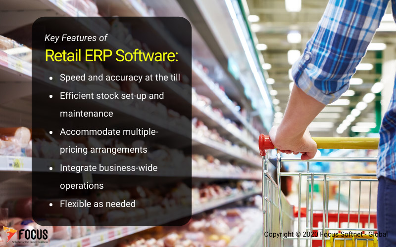 Feature of Retail ERP Software